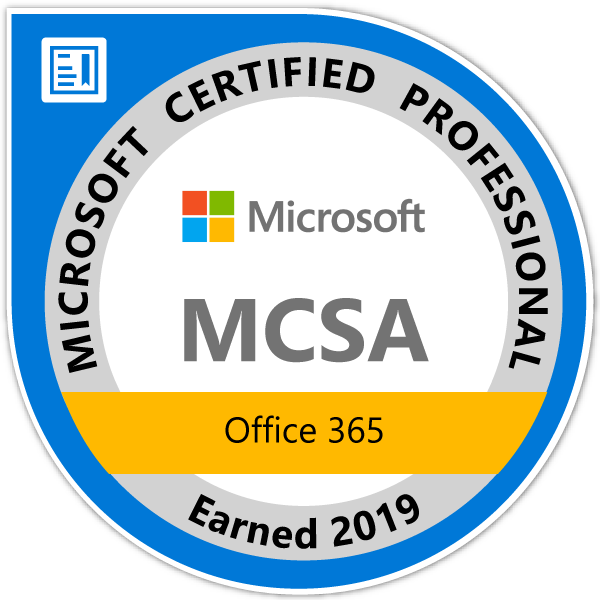 MCSA Office 365